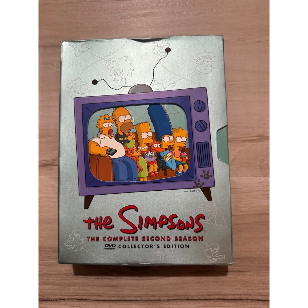 The Simpsons The Complete Second Season DVD Collector's Edition 4-Disc Set 2002